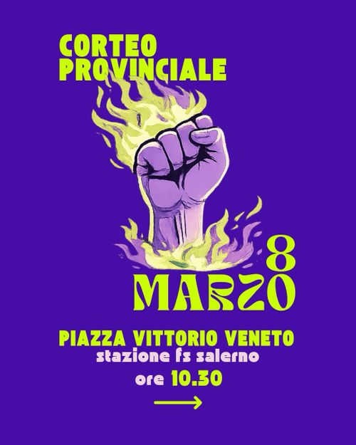 CORTEO PROVINCIALE 8 MARZO